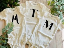Load image into Gallery viewer, Custom Initial Onesie
