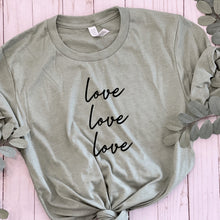 Load image into Gallery viewer, Triple Love Tee
