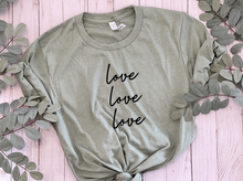 Load image into Gallery viewer, Triple Love Tee
